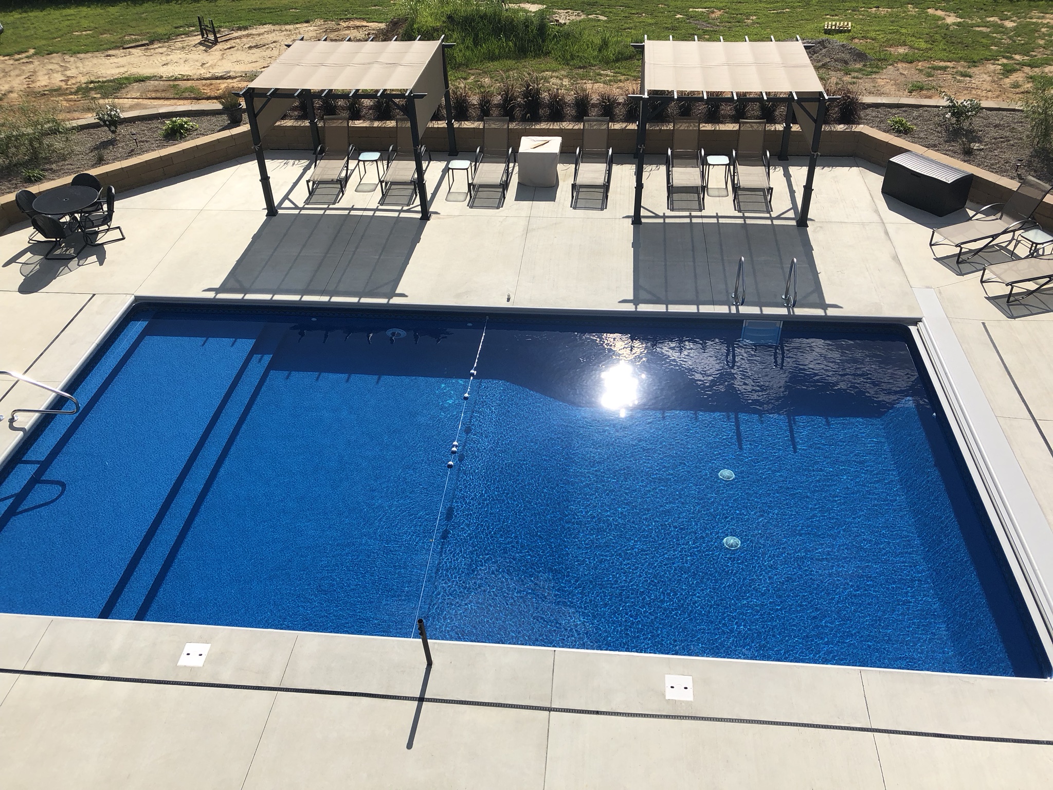 rectangle radiant pool